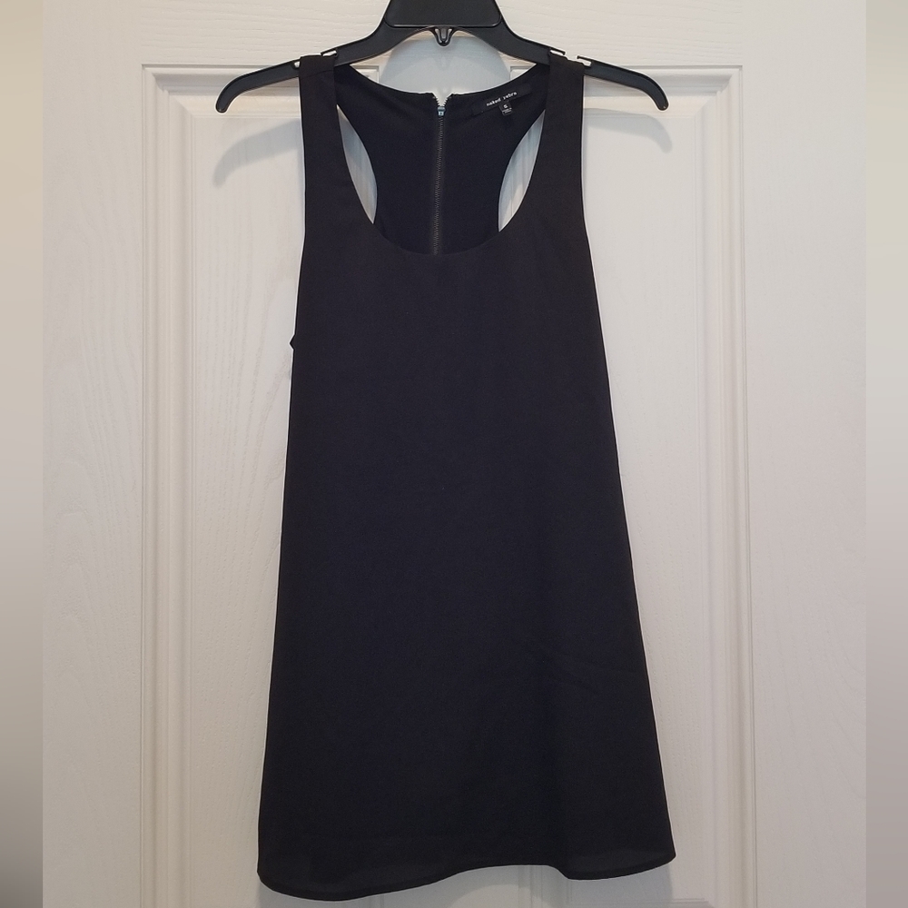 Black flowy tank top